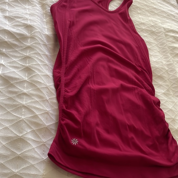 Athleta Raspberry Racerback Tank — Size XS - Picture 3 of 4